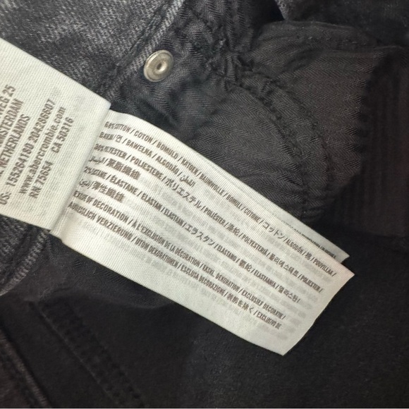 Abercrombie & Fitch Black super Skinny Jeans  28 ripped Distressed‎ denim jeans - Picture 8 of 8